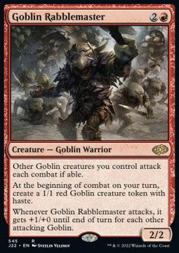 Goblin Rabblemaster - Jumpstart 2022 (Rare) [J22-545]