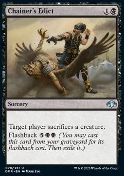 Chainer's Edict - Dominaria Remastered (Uncommon) [DMR-78]