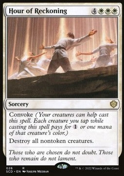 Hour of Reckoning - Starter Commander Decks (Rare) [SCD-26]