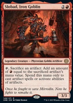 Slobad, Iron Goblin - Phyrexia: All Will Be One (Rare) [ONE-149]