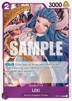 Ulti (OP01-093) (V.1) - Romance Dawn (Rare) [OP01-093]