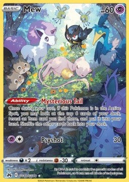 Mew - Crown Zenith (Holo Rare) [CRZ-GG10]