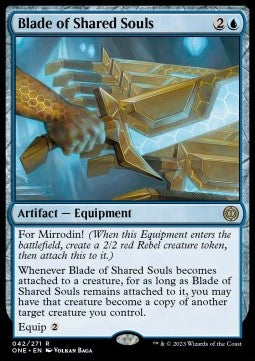 Blade of Shared Souls - Phyrexia: All Will Be One (Rare) [ONE-42]
