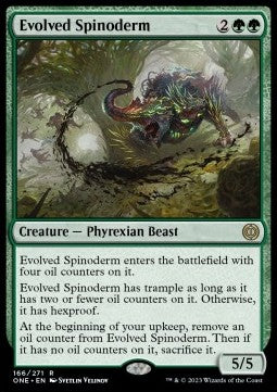 Evolved Spinoderm - Phyrexia: All Will Be One (Rare) [ONE-166]