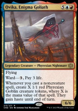 Ovika, Enigma Goliath - Phyrexia: All Will Be One (Rare) [ONE-213]