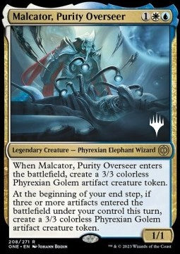 Malcator, Purity Overseer (V.2) - Phyrexia: All Will Be One: Promos (Rare) [PONE-208]