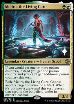 Melira, the Living Cure (V.2) - Phyrexia: All Will Be One: Promos (Rare) [PONE-209]