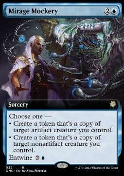 Mirage Mockery - Commander: Phyrexia: All Will Be One: Extras (Rare) [XONC-32]