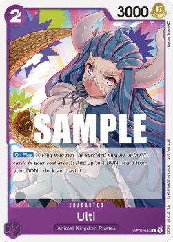Ulti (OP01-093) - Unnumbered Promos (Rare) [UP-OP01-093]