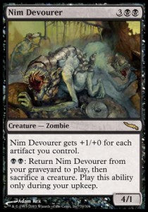 Nim Devourer - Mirrodin (Rare) [MRD-70]