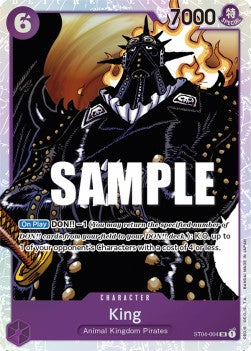 King (ST04-004) - Reprints (Super Rare) [R-ST04-004]
