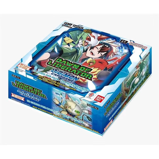 DIGIMON TCG EX-11 - Dawn Of Liberator - Play Booster Box