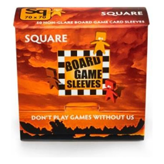 Board Game Sleeves Non Glare Square - 50 Bustine 69x69