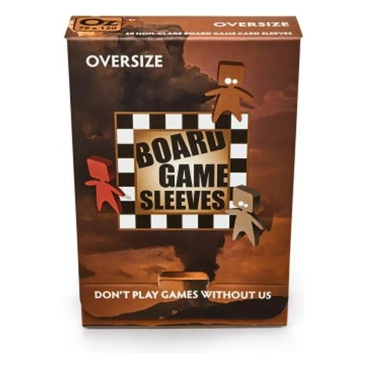Board Game Sleeves Non Glare Oversize - 50 Bustine 79x120