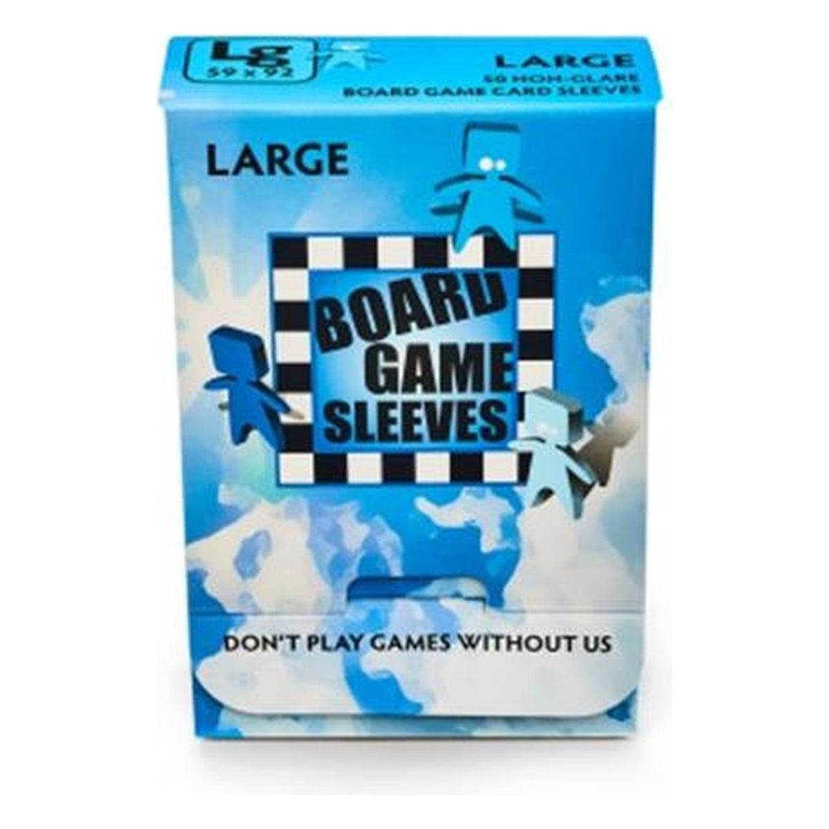 Board Game Sleeves Non Glare Large - 50 Bustine 59x92
