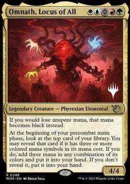 Omnath, Locus of All (V.2) - March of the Machine: Promos (Rare) [PMOM-249]