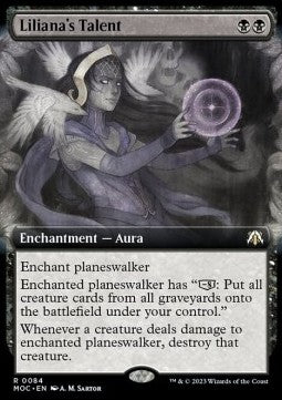 Liliana's Talent - Commander: March of the Machine: Extras (Rare) [XMOC-84]