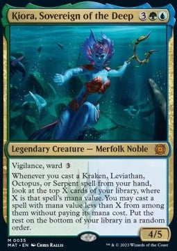 Kiora, Sovereign of the Deep - March of the Machine: The Aftermath (Mythic) [MAT-35]