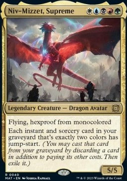 Niv-Mizzet, Supreme - March of the Machine: The Aftermath (Rare) [MAT-40]