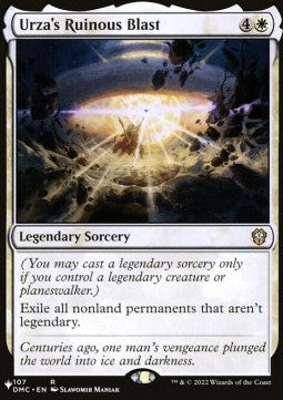 Urza's Ruinous Blast - Secret Lair Commander Deck: From Cute to Brute (Rare) [SLCFCB-107]
