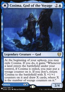 Cosima, God of the Voyage // The Omenkeel - Secret Lair Commander Deck: From Cute to Brute (Rare) [SLCFCB-50]