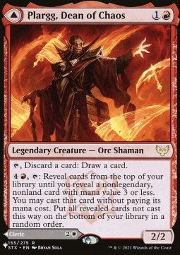 Plargg, Dean of Chaos // Augusta, Dean of Order - Secret Lair Commander Deck: From Cute to Brute (Rare) [SLCFCB-155]