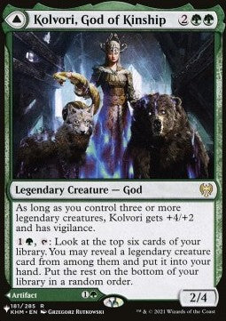Kolvori, God of Kinship // The Ringhart Crest - Secret Lair Commander Deck: From Cute to Brute (Rare) [SLCFCB-181]