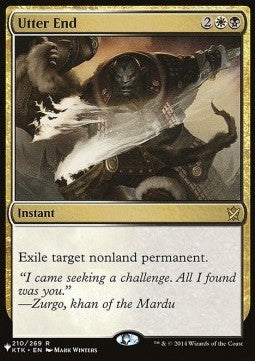 Utter End - Secret Lair Commander Deck: From Cute to Brute (Rare) [SLCFCB-210]
