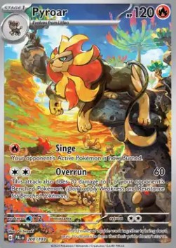 Pyroar - Paldea Evolved (Illustration Rare) [PAL-200]