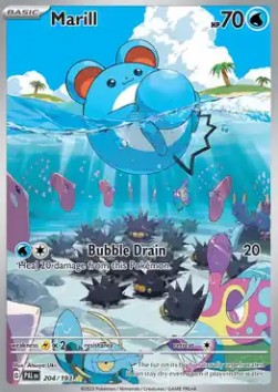 Marill - Paldea Evolved (Illustration Rare) [PAL-204]