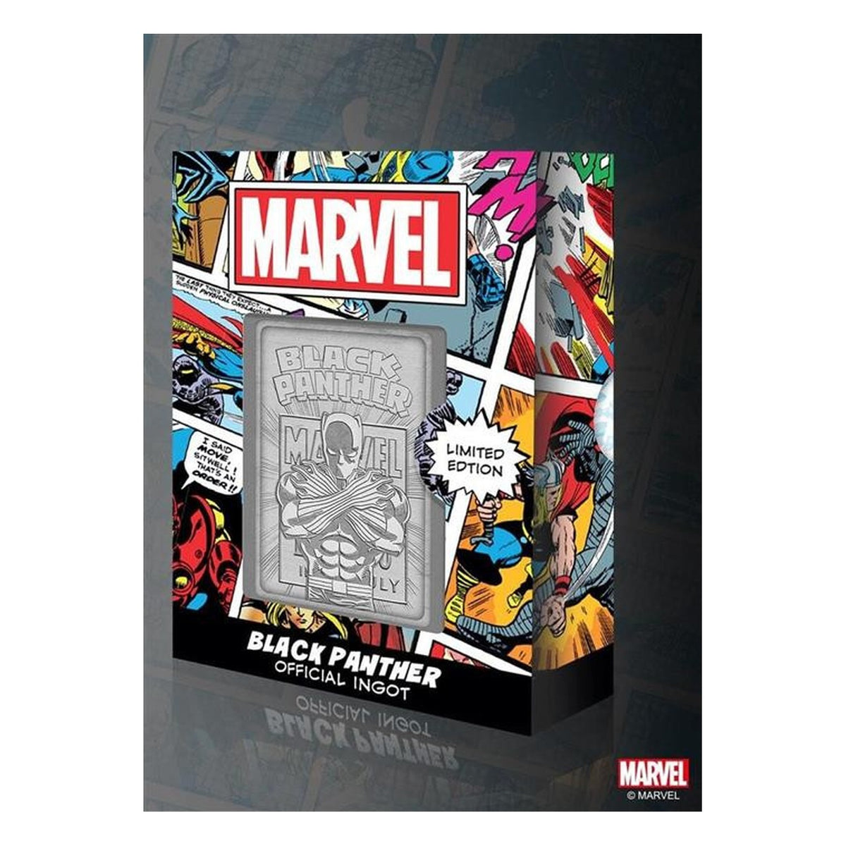Marvel: Metal Ingot Collectible Black Panther - Lingotto da Collezione