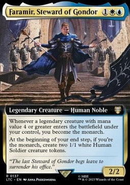 Faramir, Steward of Gondor - Commander: The Lord of the Rings: Tales of Middle-earth: Extras (Rare) [XLTC-137]