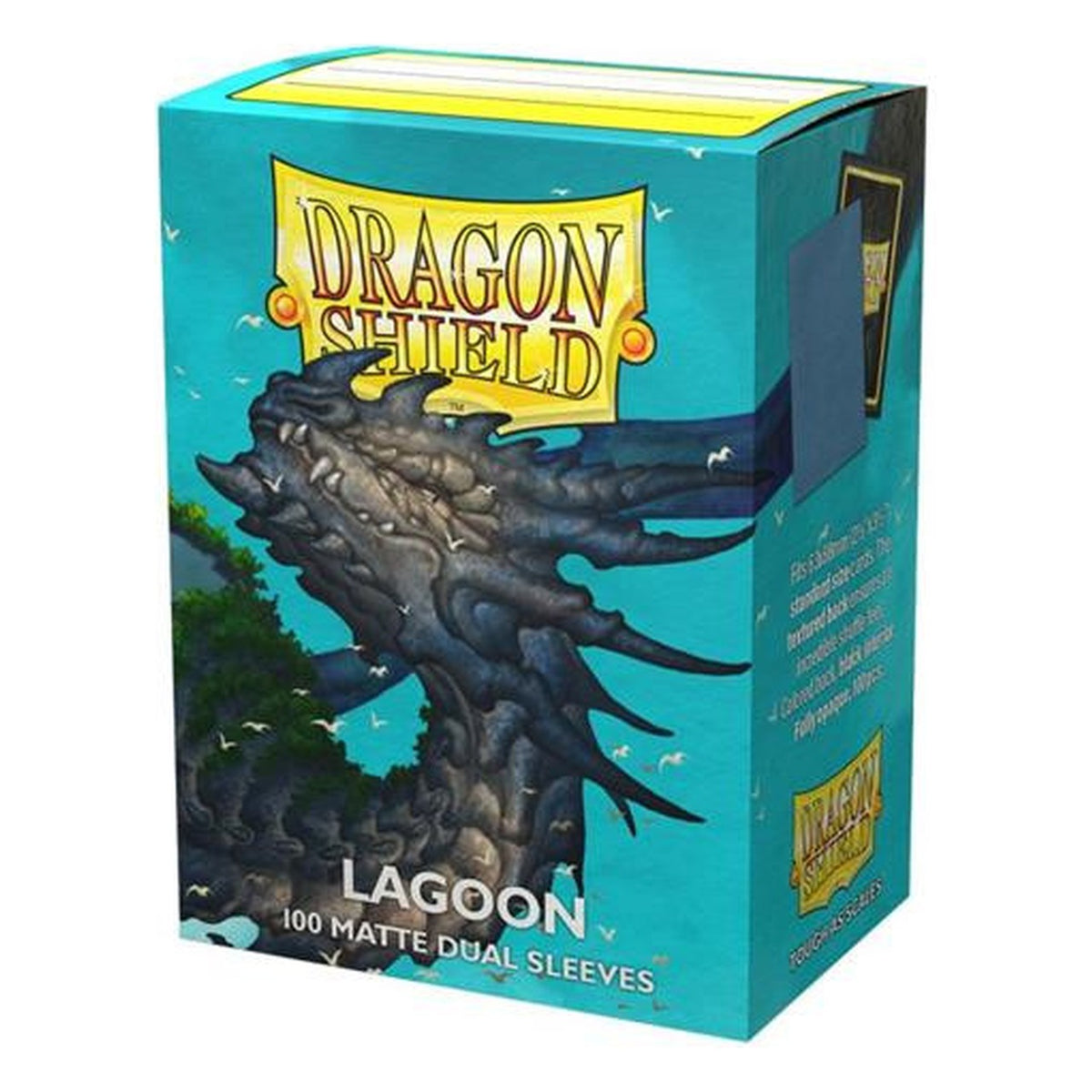 Dragon Shield Dual Matte Lagoon Saras, 100 Bustine Standard