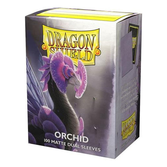 Dragon Shield Dual Matte Orchid Emme, 100 Bustine Standard