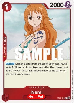 Nami (OP01-016) - Reprints (Rare) [R-016]