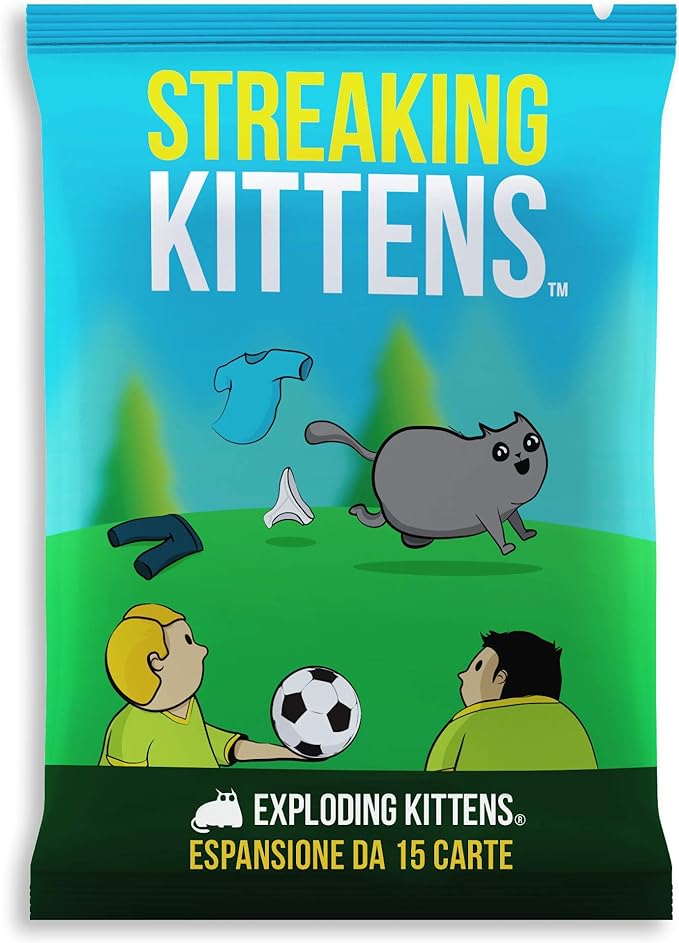 Gioco da tavolo - Exploding Kittens - Espansione Streaking Kittens