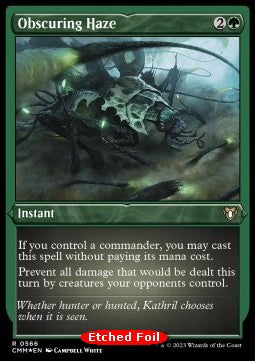 Obscuring Haze (V.1) - Commander Masters: Extras (Rare) [XCMM-566]