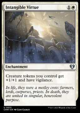 Intangible Virtue - Commander Masters (Uncommon) [CMM-31]