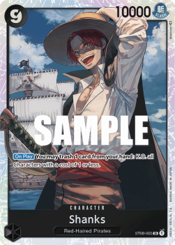 Shanks (ST08-005) - Starter Deck: Monkey.D.Luffy (Super Rare) [ST-08-005]