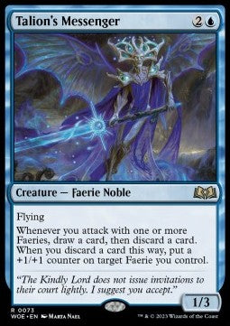 Talion's Messenger - Wilds of Eldraine (Rare) [WOE-73]