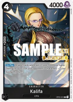 Kalifa (OP03-081) - Judge Promos (Rare) [JDG-OP03-081]