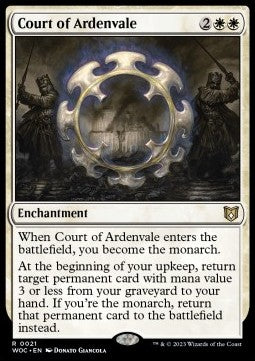 Court of Ardenvale - Commander: Wilds of Eldraine (Rare) [WOC-21]