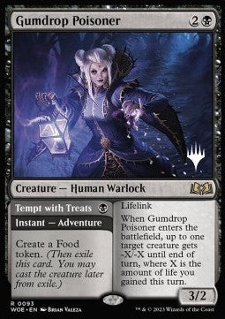 Gumdrop Poisoner // Tempt with Treats (V.2) - Wilds of Eldraine: Promos (Rare) [PWOE-93]