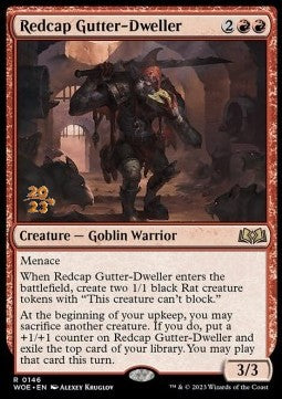 Redcap Gutter-Dweller (V.1) - Wilds of Eldraine: Promos (Rare) [PWOE-146]
