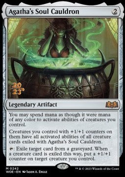 Agatha's Soul Cauldron (V.1) - Wilds of Eldraine: Promos (Mythic) [PWOE-242]