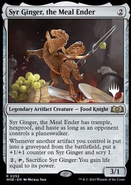 Syr Ginger, the Meal Ender (V.2) - Wilds of Eldraine: Promos (Rare) [PWOE-252]
