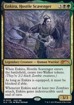 Enkira, Hostile Scavenger - Universes Within (Mythic) [SLX-20]