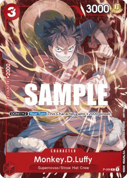 Monkey.D.Luffy (P-006) (V.3) - Promos (Promo) [P-006]
