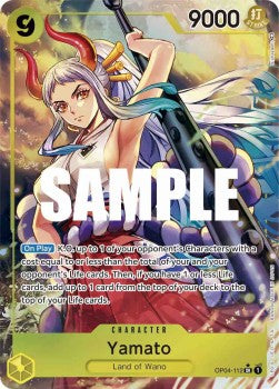 Yamato (OP04-112) (V.2) - Kingdoms of Intrigue (Alternate Art) [OP04-112]