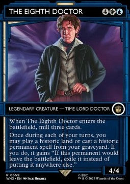 The Eighth Doctor (V.2) - Universes Beyond: Doctor Who: Extras (Rare) [XWHO-559]